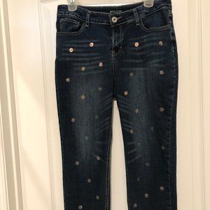 Baccini Size 10 Denim Capri Pants